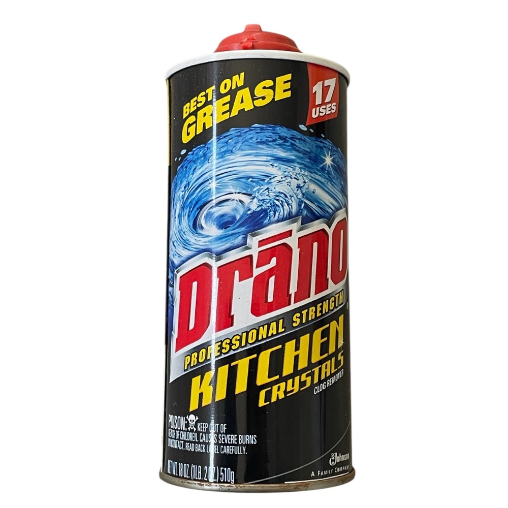 Drano Professional Strength Kitchen Crystals Clog Remover 510g  - New, unopened